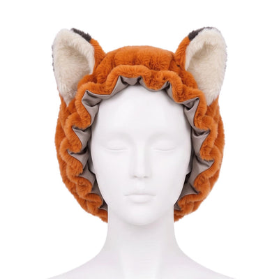 Ginger Fox Plush Satin Bonnet